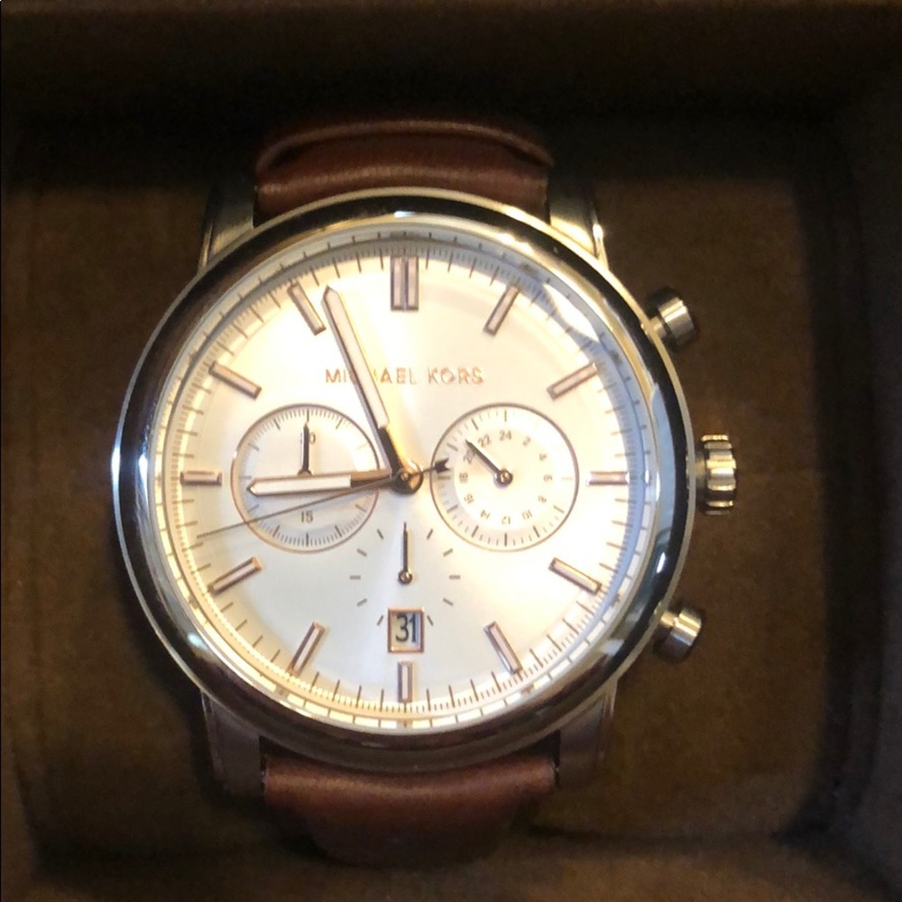 Michael Kors Rose Gold men’s watch - Picture 2 of 4